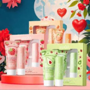 SADOER Hand Cream And Lip Balm Set
