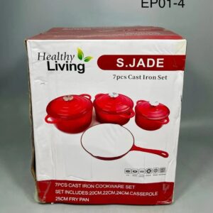 4pcs Enamel Pot set