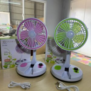 Foldable rechargeable fan