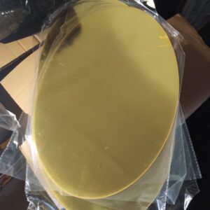 Medium size oval acrylic mirror