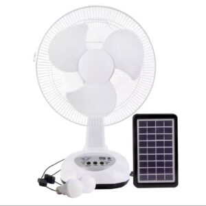 12inches Rechargeable Solar fan