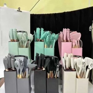 18pcs Silicone Spoon set