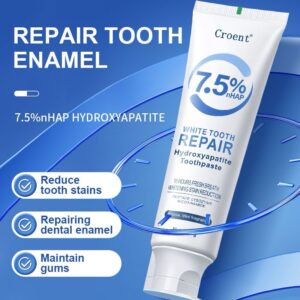 7.5% Croent White Tooth repair Hydroxyapatite Toothpaste