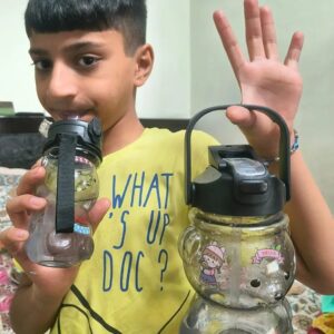 2in1 teddy waterbottle