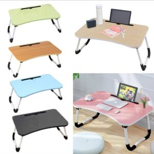 Foldable laptop table